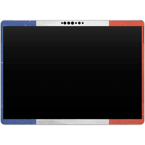 French Flag Distressed Surface Pro 8 Skin